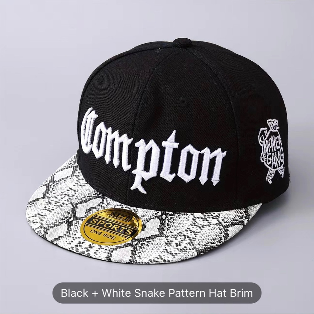 New Trendy Baseball Cap With Letters Embroidery For Men Compton Money Gang - Picture 9 of 10